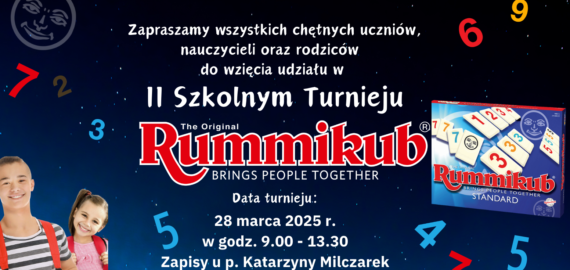  Szkolna Liga Rummikub w SP2