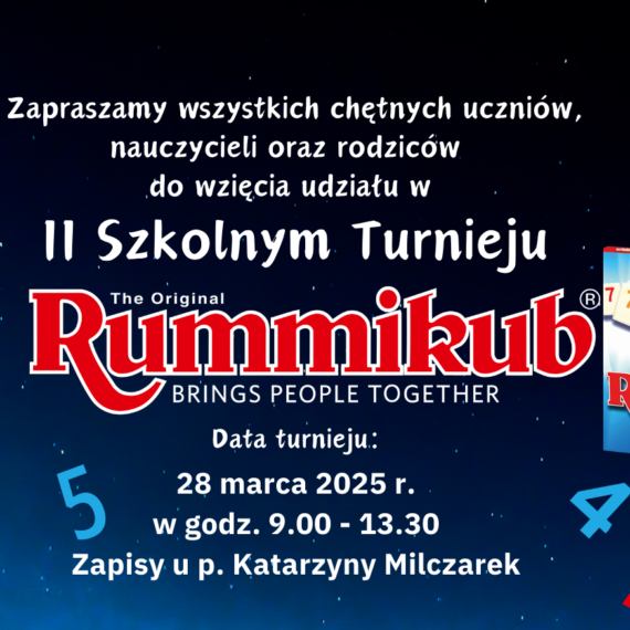  Szkolna Liga Rummikub w SP2